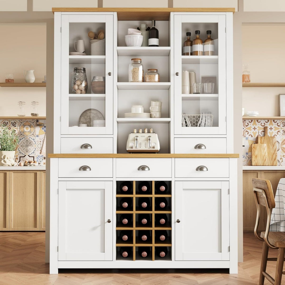 Design versatile mobili alti regolabile bianco