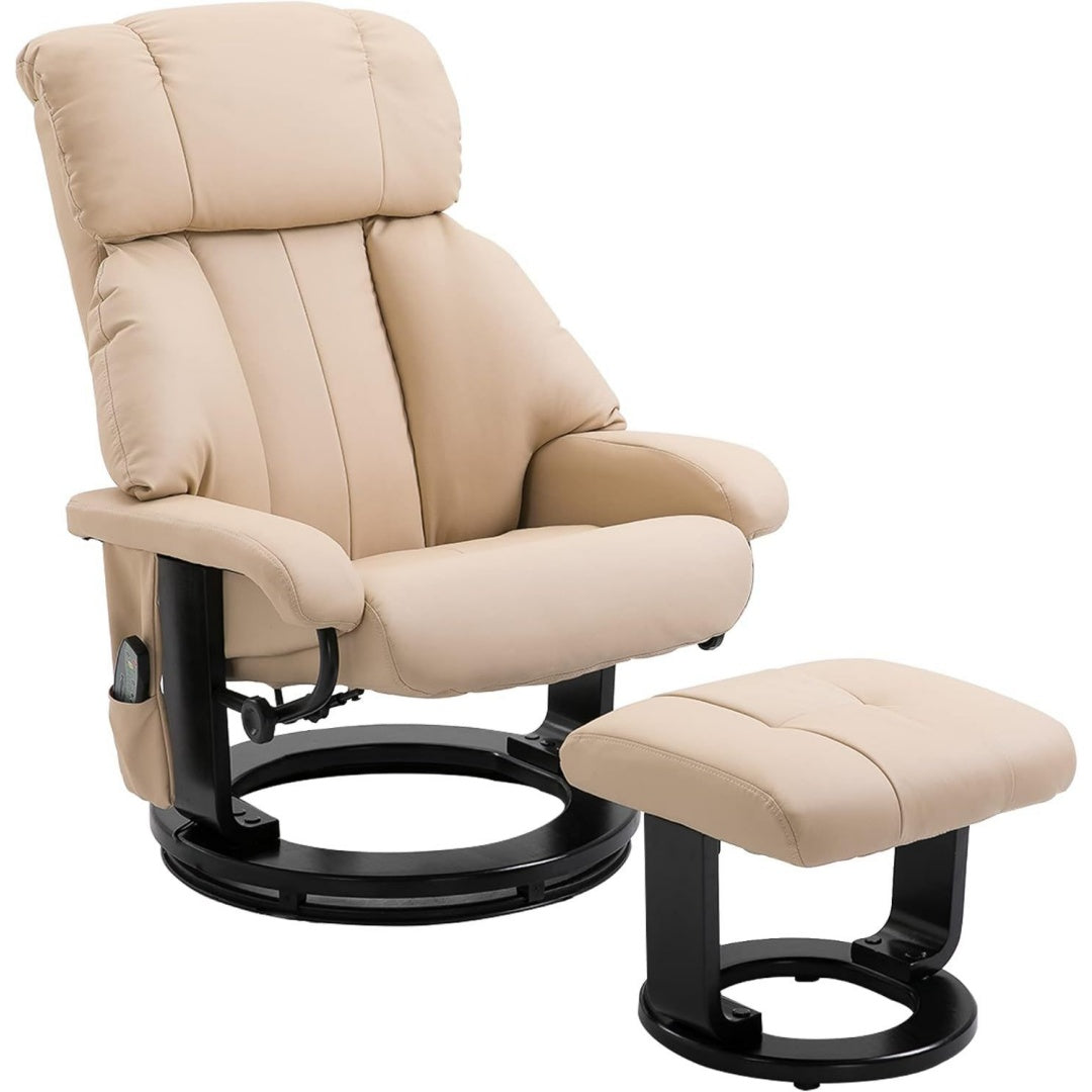 Stile raffinato poltrone relax et chaise longue beige