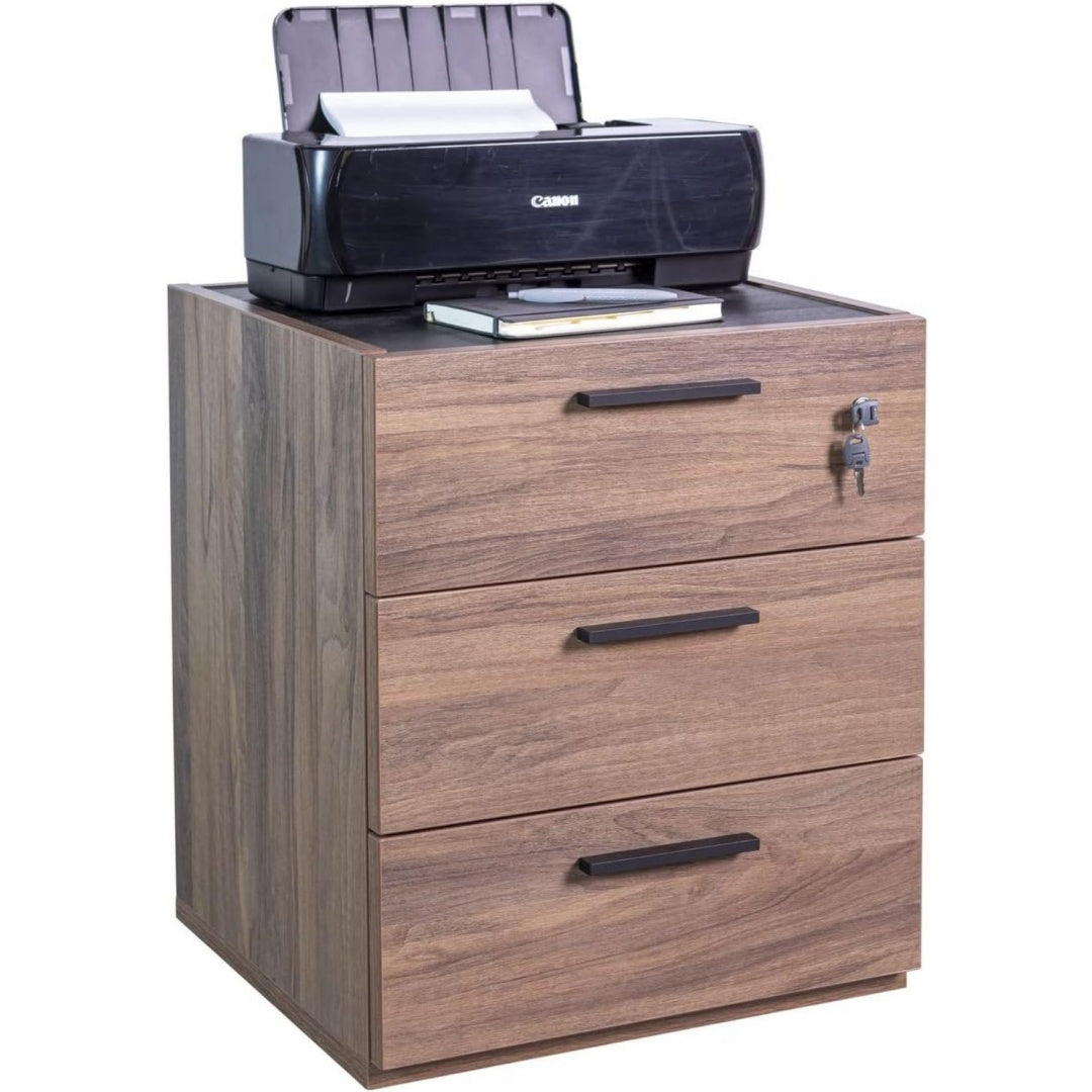Profilo moderno cassetti in legno nero