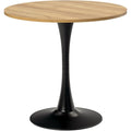 Forma equilibrata tavoli da sala da pranzo in legno nero