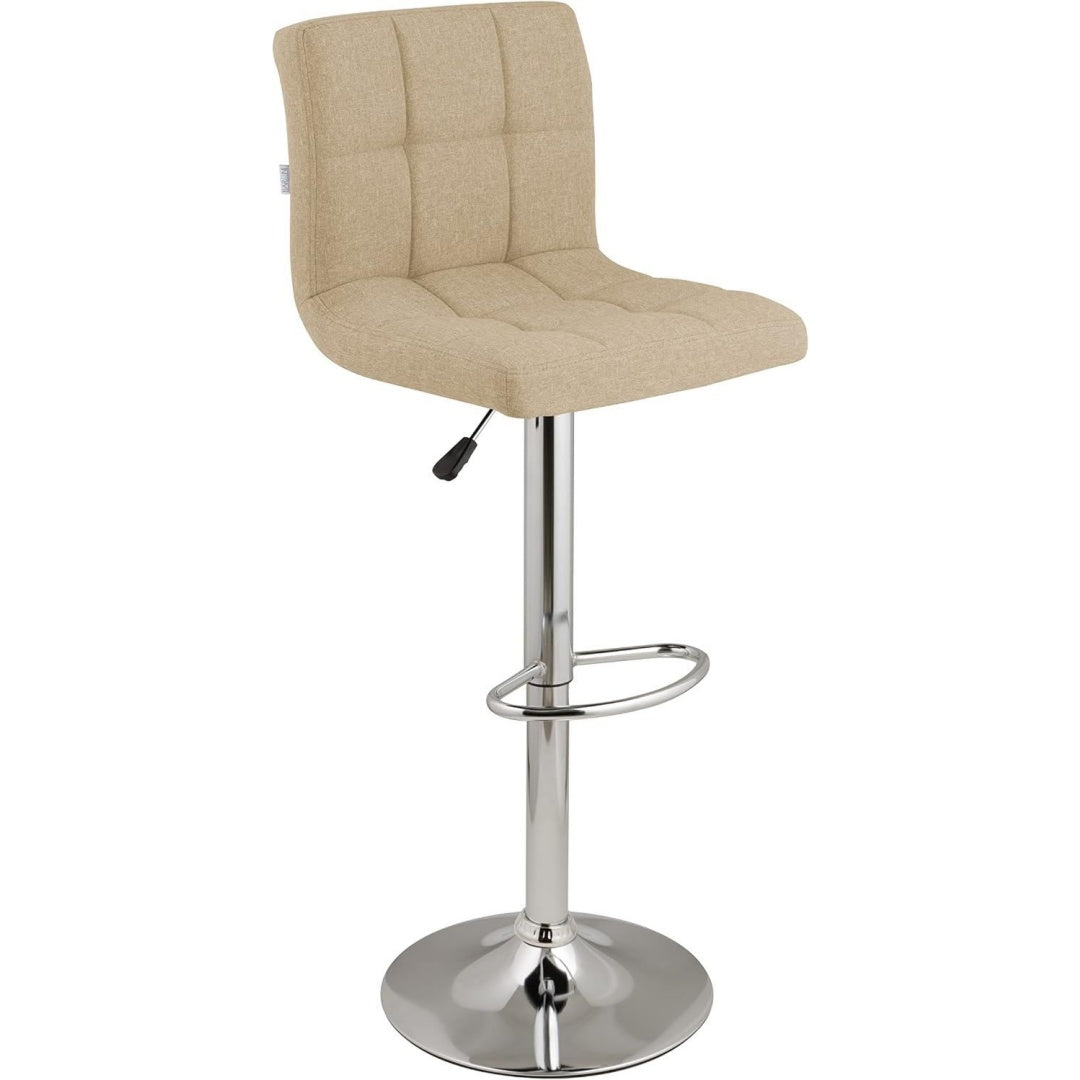 Stile raffinato sgabelli da bar regolabile beige