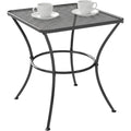 Design versatile tavolini da caff茅 da esterno nero