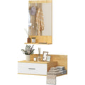 Design versatile set arredo ingresso in legno