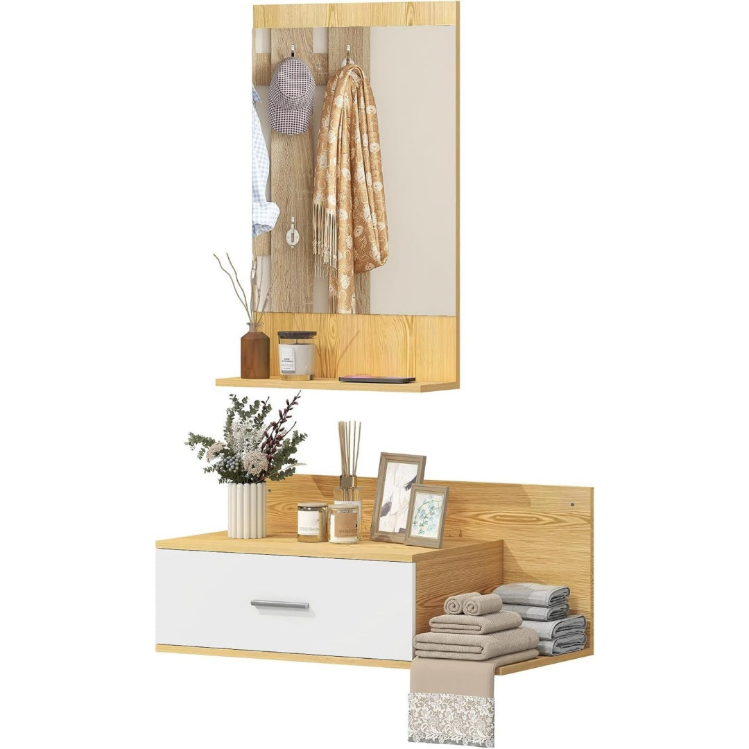 Design versatile set arredo ingresso in legno