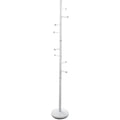 Linea essenziale appendiabiti in metallo bianco