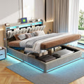 Arredo contemporaneo letti con contenitore grigio