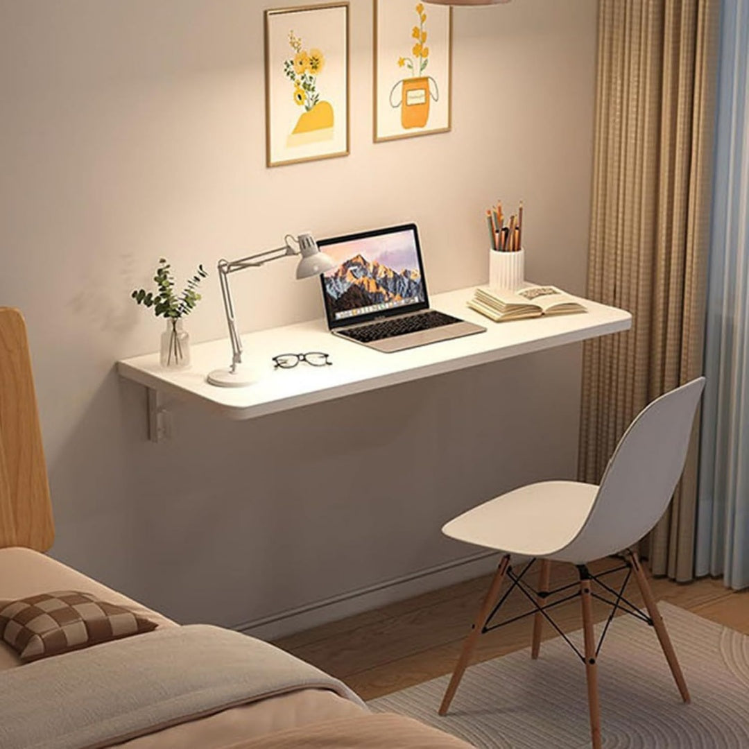 Design versatile tavoli da sala da pranzo in legno pieghevole da parete
